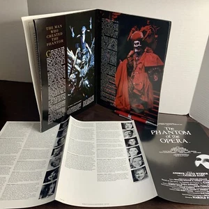 Seltenes Phantom der Oper Mai 2001 Programm, Broschüre und Zusammenfassung *SIEHE BILDER* - Bild 1 von 24