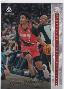 2021-22 Panini Chronicles Luminance NBA No. 255 Keon Johnson Rookie Gold 10/10 - Bild 1 von 2
