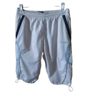 OFFERTA: short da mare, costume, marca UMBRO, colore bianco, lungo, taglia L - Foto 1 di 5