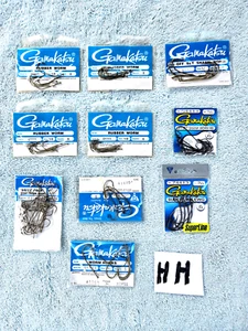 LOTE DE 10 GANCHOS GAMAKATSU - Lote - # Lote de aparejos de pesca HH =- Paquete a granel incluido - Imagen 1 de 1