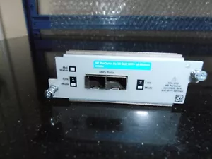 HP Procurve J9008A  2 Port 10GbE SFP+ al Module - Picture 1 of 4