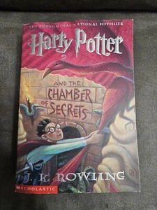 Harry Potter and The Chamber of Secrets by J.K. Rowling Paperback First Print 99 - Picture 1 of 6