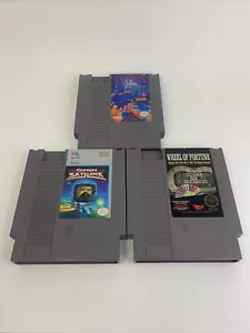 Tetris Skyhawk Wheel Of Fortune NES Nintendo Game Cartridges Only Tested Lot 3 - Picture 1 of 2
