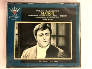MANON - PAVAROTTI COLLECTION - OPERA COMPLETA 2 CD NUOVO NON SIGILLATO - Picture 1 of 2