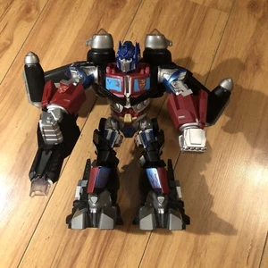 HASBRO 2008 TRANSFORMERS OPTIMUS PRIME 12'' FIGURE ROBOT LIGHT UP SOUNDS - Picture 1 of 7