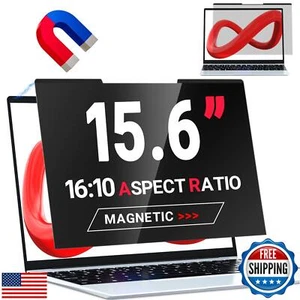 ZOEGAA 15.6 inch Privacy Screen,Magnetic 15.6 inch Privacy Screen for 16:10,f - Afbeelding 1 van 5