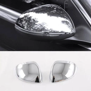 Pair Chrome Side Rearview Mirror Cover Trim For Mercedes Benz GLC 260 300 2023 - Bild 1 von 7