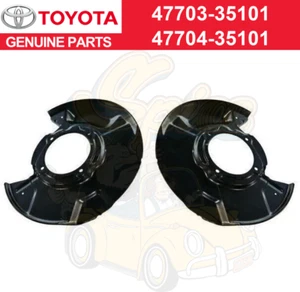 Protector antipolvo freno delantero derecho y derecho Toyota genuino nuevo 4RUNNER KZN18# 96-02 - Imagen 1 de 3