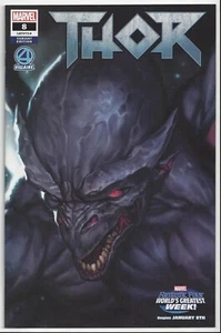 THOR #8 ~ FANTASTIC FOUR VILLAINS VARIANT ~ NEAR MINT+ 9.6 - Picture 1 of 2