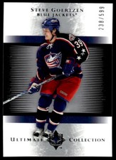 2005-06 Upper Deck Ultimate Collection Steve Goertzen Rookie /599 Columbus Blue