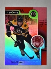 2022-23 UD Synergy Base Red #7 Taylor Hall - Boston Bruins