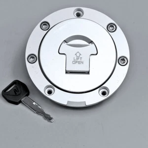 Bloqueo de tapa de gasolina de combustible adecuado para Honda CBR250 CBR1000 VT250 NSR250 CBR400 RVF400 VFR400 - Imagen 1 de 4