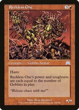 Reckless One - Lightly Played Foil - Onslaught - 222 