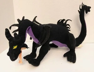1990s Sleeping Beauty Maleficent DRAGON 21" Plush Disney Parks Vintage J12 - Picture 1 of 3