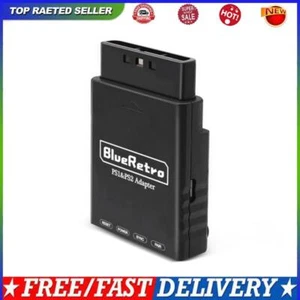 Blueretro Bluetooth-compatible Wireless Controller Adapter for PS1/PS2 (Black) # - Picture 1 of 8