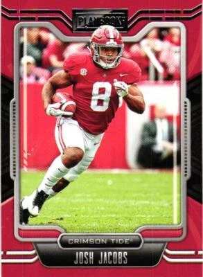 2022 Panini Chronicles Draft Picks #22 Josh Jacobs Playbook - Image 1 of 2
