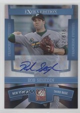 2010 Donruss Elite Extra Edition Franchise Futures Signatures Rob Segedin Auto