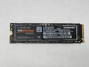Samsung 970 EVO Plus 1TB NVMe M.2 SSD MZ-V7S1T0 MZVLB1T0HBLR 95%+ HEALTH - Picture 1 of 1