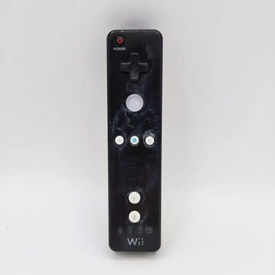 CONTROLLER WIIMOTE per Nintendo WII nero BUONE CONDIZIONI ORIGINALE - Immagine 1 di 4