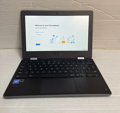 ASUS Chromebook Flip C214 11.6" Touch 32GB eMMC, Intel Celeron N4020 4GB RAM - Image 1 of 4