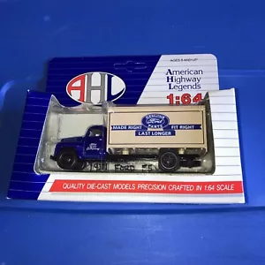 AHL 4.75" Diecast Metal Ford F-5 FORD PARTS Delivery Truck (NIB) - Picture 1 of 7