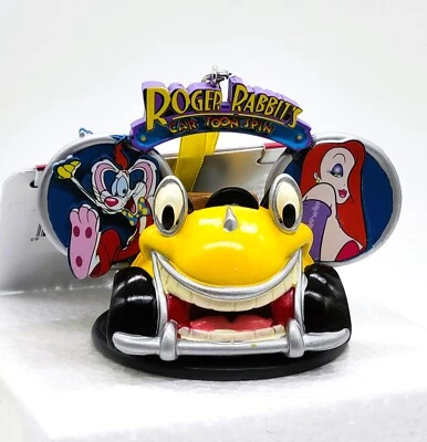Disney Roger Rabbit's Car Toon Spin Ear Hat Ornament Benny the Cab Jessica - Image 1 of 4