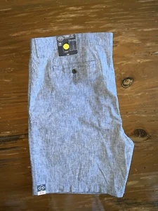 St John’s Bay, Linen Short, Men’s Size 44, NWT, Stretch Fabric, Chino - Picture 1 of 4