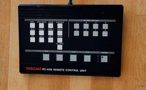 TASCAM FERNBEDIENUNG RC 408 FÜR BANDMASCHINE TSR-8 - Bild 1 von 5
