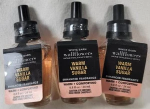 Recambios de flores de pared White Barn de Bath & Body Works: AZÚCAR DE VAINILLA CALIENTE Lote de 3 - Imagen 1 de 3