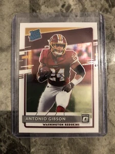 2020 Panini Donruss Optic Preview Antonio Gibson #P-335 Rated Rookie RC PWE - Picture 1 of 2