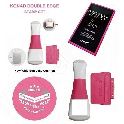 CONJUNTO DE SELOS E RASPADORES KONAD DOUBLE EDGE II - Imagem 1 de 2