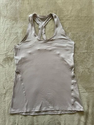 Camiseta sin mangas Athleta para mujer hasta la cadera espalda deportiva marfil talla pequeña Foto 1 de 4