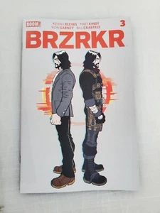 BRZRKR #3 BOOM! Studios Comic VARIANT A COVER - Keanu Reeves - Picture 1 of 2
