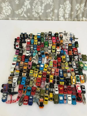 Micro Machines Lot 150+ Vehicles 1980s 1990s Cars Trucks Boats Planes Assorted - Image 1 of 4
