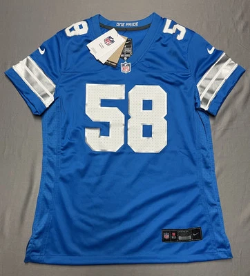 NWT Penei Sewell NFL Detroit Lions Jersey Women’s Medium Nike On Field Apparel - Image 1 of 4