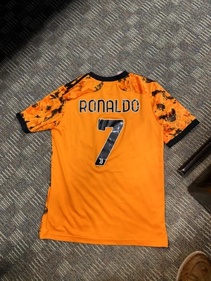 Camiseta deportiva juvenil 2020 2021 tercer fútbol Jeep naranja camuflaje Ronaldo 15/16 Foto 1 de 4