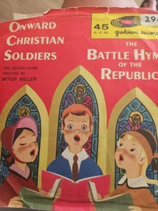 Mitch Miller 45 RPM - Onward Christian Soldiers / Battle Hymn Of The Republic - Picture 1 of 1