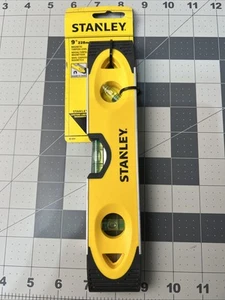 Stanley 43-511 Magnetic Torpedo Level, 9" - Picture 1 of 2