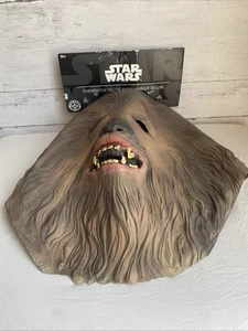 Chewbacca Star Wars Full Head Rubber Halloween Mask Rubie's Costume Co. - Picture 1 of 8