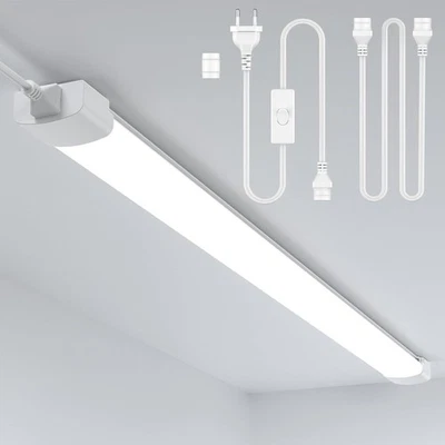 LED Unterbauleuchte 40/120/150cm 5000K mit Stecker und Installationszubehör - Bild 1 von 4