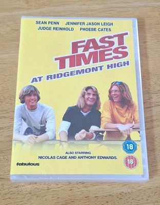 Fast Times At Ridgemont High (R2, DVD)*New & Sealed* - Image 1 of 4