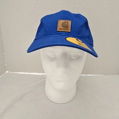 Gorra de baile Carhartt Odessa nueva con etiquetas, azul, sombrero de lona de algodón, ajustable  Foto 1 de 4