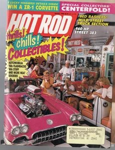 Hot Rod Mag Jan 1990 Thrills! Chills! Collectibles! Wild Street Truck Section - Picture 1 of 1