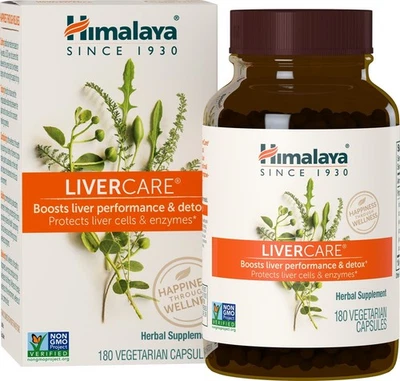 Himalaya LiverCare para apoyo total del hígado, limpieza y desintoxicación, protección... envío rápido Foto 1 de 4