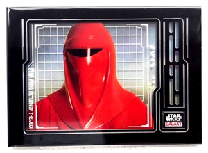 2024 Topps Chrome Galaxy #AS‑10 Shadow Box Imperial Guard Helmet SSP – Star Wars - Picture 1 of 5