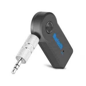 Wireless Bluetooth Receiver Audio Adapter w/Mic For Car Aux R5I5 JackJF4d7 T3S1 - Afbeelding 1 van 9