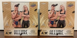 Upper Deck AEW Allure 2022 Hobby Box New Sealed Lot of 2!!! - Picture 1 of 7