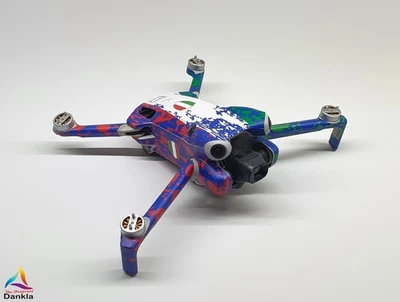 DJI MINI 4 PRO - SKIN - DESIGN: ITALIA + 10x Akku- sowie DJI RC2 + RC-N2 Folie - Bild 1 von 4