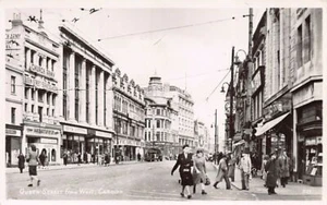 Gales CARDIFF Queen Street desde el oeste - Imagen 1 de 2