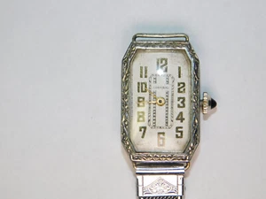 Vintage Germinal Watch Co. Swiss Damenuhr Saphir siehe Beschreibung - Bild 1 von 17
